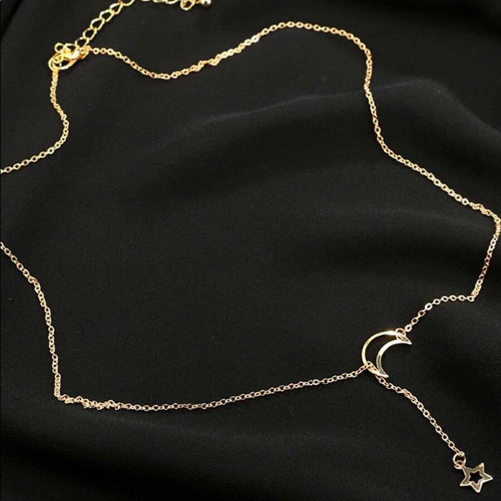 NEW Star Pendant Chain Necklace - Picture 2 of 4